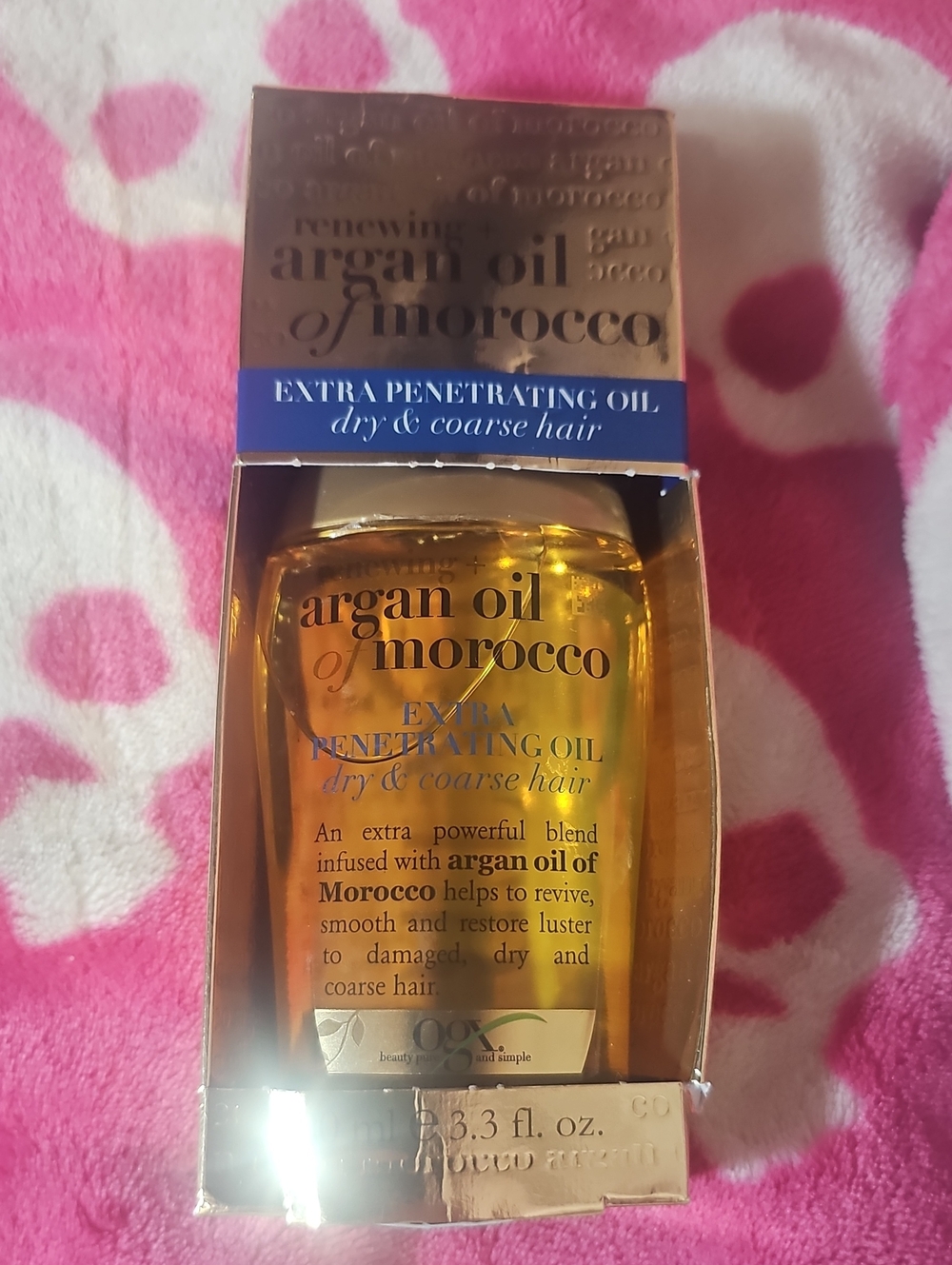 OGX  Argan Oil of Morocco Extra Penetrating Oil New